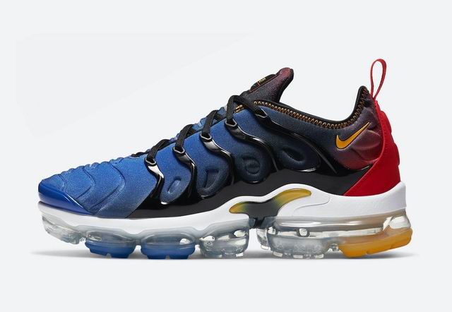 Nike Air VaporMax Plus Men's Running Shoes Blue Black Red-26 - Click Image to Close